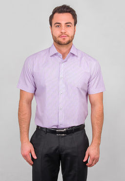 Сорочка мужская короткий рукав GREG 631/109/6437/Z/1  фото 7