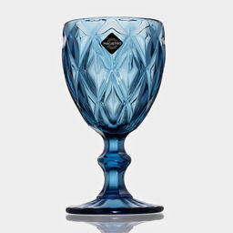 Бокалы для вина Magistro «Круиз», 250 мл, 8×15.3 см, набор 6 шт., стекло, синие