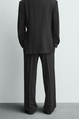 LIMITED EDITION PINSTRIPED SUIT TROUSERS - Zara фото 2