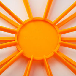 Делитель для торта Доляна, 10/12 частей, 26.5 см, пластик, МИКС