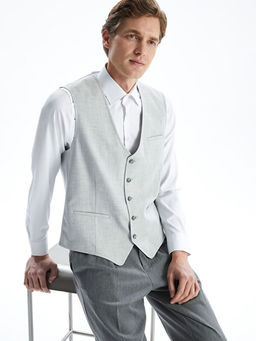 Dar Kal?p Erkek Klasik Yelek