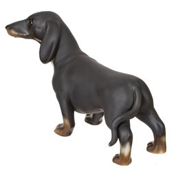 Фигурка декоративная "Такса", L15 W6,5 H10 см