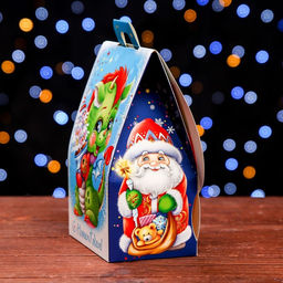 Цена за 5 шт. Подарочная коробка Домик дракоши 12 х 8,5 х 17,5 см - Simaland фото 9