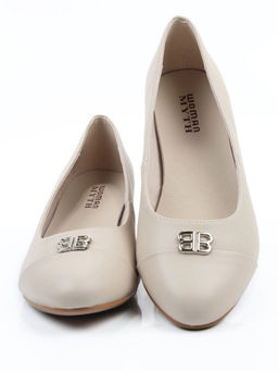 06-M47-6 BEIGE Туфли женские (натуральная кожа)