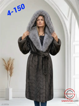 Шуба женская из искусственного меха