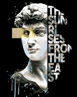 ФРЕЯ PNB/PLB-300 Набор для раскрашивания по номерам Интерьерный Давид