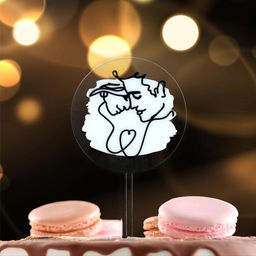 Топпер Руки влюблённых - Страна карнавалия фото 4