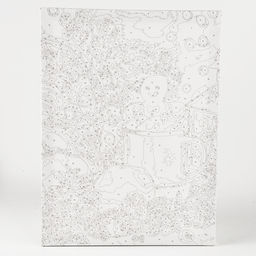 Картина по номерам на новый год на холсте с подрамником «Праздник к нам приходит», 30×40 см