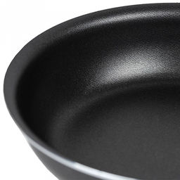 "Атлас" Сковорода с антипригарным покрытием д20см, h5,5см, s1,6мм, бакелитовая ручка (Россия)