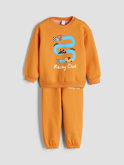 Bisiklet Yaka Erkek ?ocuk Sweatshirt ve E?ofman Alt