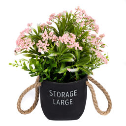 Искусственное растение Blumentag UTF-07 Растение искусственное в кашпо 13 х 20 см 6 х 1 шт. 01  фото 4