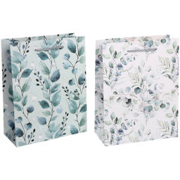 Пакет подарочный "Луговые цветы" 18*23*8 см