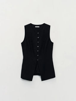 Приталенный жилет из вискозы / Zarina