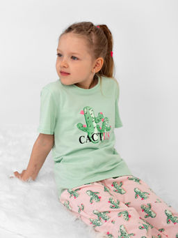 Костюм детский кулирка с брюками СМАК КАКТУС - Domtrik фото 5