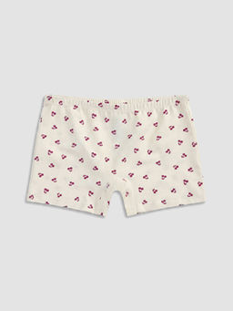 Bask?l? K?z ?ocuk Boxer 3l?