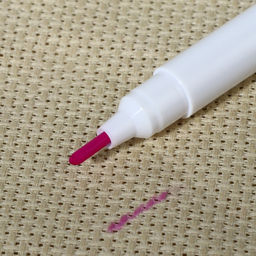 Маркер для ткани, самоисчезающий, 15 см, розовый