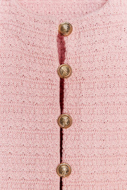 RUFFLED KNIT CARDIGAN - Zara фото 17