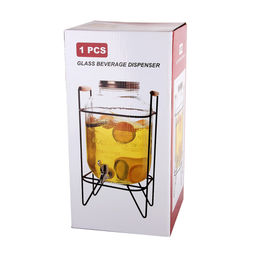 Банка для лимонада на метал. подставке 6л 4433 арт. 149827