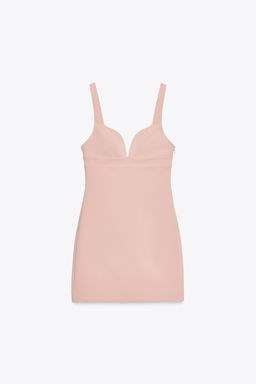 SHORT ELASTIC DRESS WITH BOW - Zara фото 6