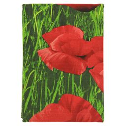 Пододеяльник на пуговицах Евро Макси Коллекция Лето. Красные маки 240х215см, бязь Комфорт 121г/м2, хлопок 100%, упаковка классическая ПВХ 28х41см, Домашняя мода (Россия)  фото 3