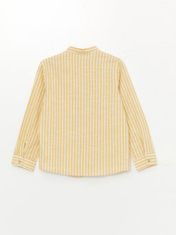 Hakim Yaka ?izgili Erkek ?ocuk G?mlek