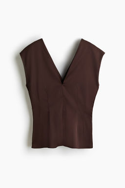 Top con escote en V