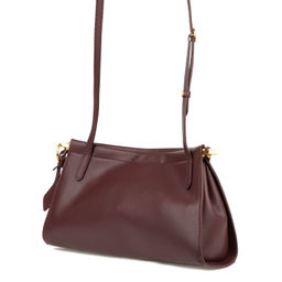 8078 wine red, Женская кожаная сумка, Barcelo Biagi
