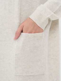 Платье женское 5252-2543. бело-серый