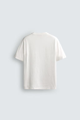 CAMISETA RELAXED FIT LIGHTWEIGHT / Blanco - Zara фото 2
