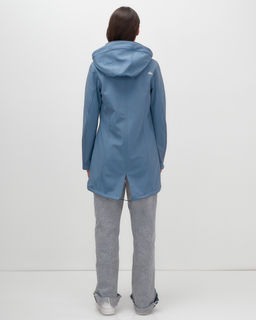 Парка спортивная женская с капюшоном softshell синего цвета 9568S - Mtforce фото 6