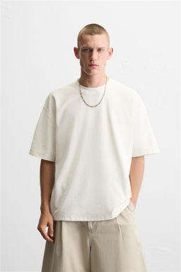 HEAVYWEIGHT TEXTURED T-SHIRT - Zara фото 2