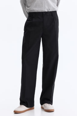 Pantal?n sastre de algod?n y lyocell Relaxed Fit - H&m фото 6