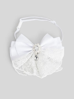 ACOOLA / Галстук детский Luta белый  фото 3