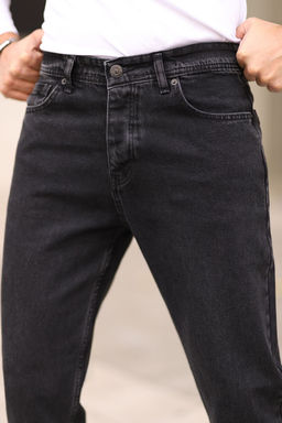 Siyah Smoke Boyfriend Jeans Kot Pantolon TMNAW25JE00020