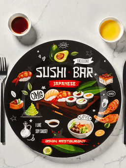 Тарелка сервировочная Lefard 20 см стекло  фото 5