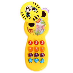 Музыкальный телефон детский «Тигруля», звук, свет