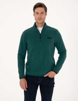 Z_mr_t Regular Fit Yar_m Fermuarl_ Polar Sweatshirt