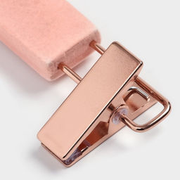 Вешалка для брюк и юбок LaDо́m Rose Gold, 33×3×12 см, покрытие вельвет, розовая