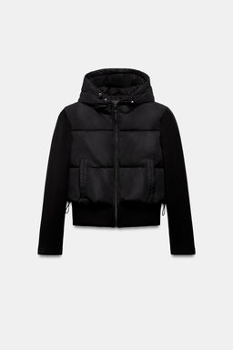 CONTRAST PUFFER JACKET - Zara фото 6