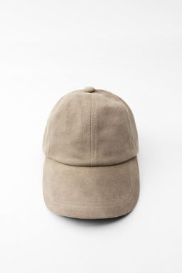 SUEDE LEATHER CAP - Zara фото 8