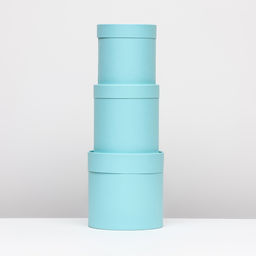 Набор коробок 3 в 1 без окна, аквамарин 21 х 21 - 16 х 16 см - Simaland фото 8