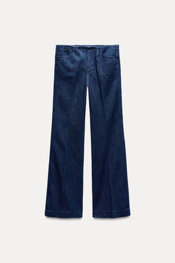ZW COLLECTION BOOTCUT MID-WAIST JEANS - Zara фото 6
