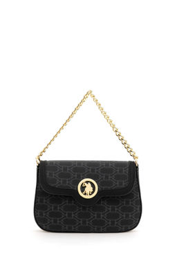 Женщина черная сумка для плеча Скюрная скидка в корзине