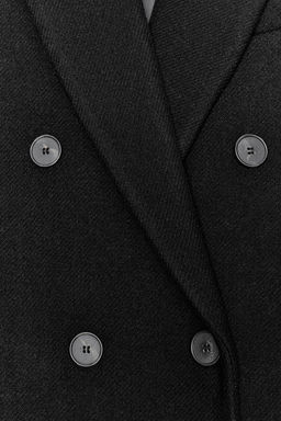 ZW COLLECTION LIMITED EDITION WOOL BLEND COAT - Zara фото 13