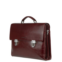 15-5590-1 brown, Мужской кожаный портфель, Barcelo Biagi