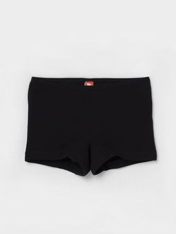 CRB wear/CAJG 10038-22 Трусы-шорты для девочки, черный/Ex.Cherubino  фото 2