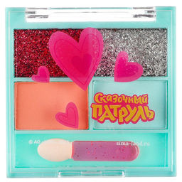 Цена за 2 шт. Тени для век детские, 4 цвета «Подружки», Сказочный патруль, МИКС