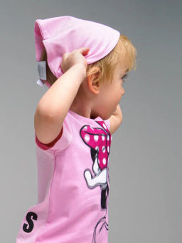 PlayToday / Повязка на голову детская трикотажная для девочек  фото 3