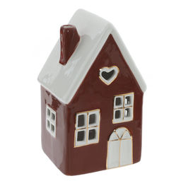 Изделие декоративное "Домик" с подсветкой (LR44x2), L8,5 W7 H14 см, 2в.