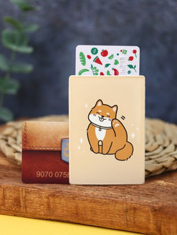 Держатель для карт Аниме Shiba inu (6,5 х 9,5 см)